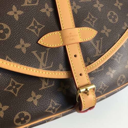 LV  SAUMUR 雙子星系列 斜挎雙面郵差袋