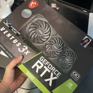 電腦顯示卡 MSI GeForce RTX  Ventus 3x 3060