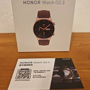 全新榮耀Honor watch gs3港行