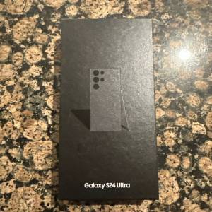 Samsung Galaxy S24 Ultra 512GB Titanium Black Manufactured Sealed Box Sm-s928u1