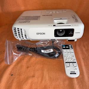 Epson EX3220 Projector, 3000 Lumens, 1080p HDMI M-H552A W/ Remote+Cord.