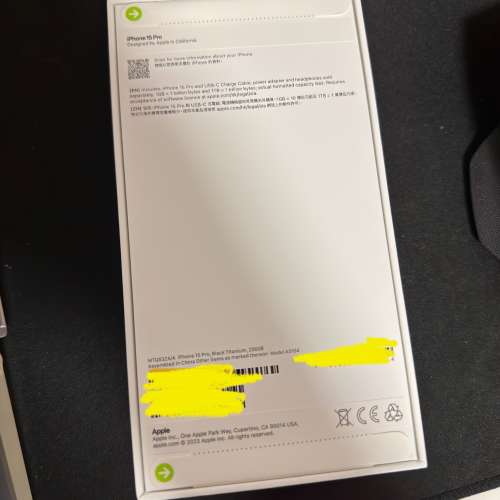 iPhone 15 Pro 256GB Black Titanium