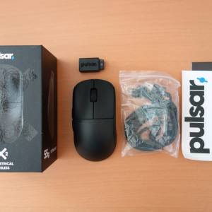 99%new! Pulsar ES系列 X2-H Size 2 無線遊戲滑鼠(黑色) 行貨