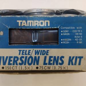 Tamron 37mm Tele & Wide Conversion Lens Kit