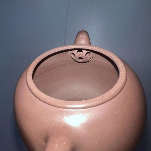 《匏尊》紫砂壶全手工（微瑕） 大水潭天青泥烧高温 内推孔出水超薄胎纳底