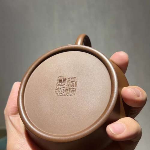 《曼殊》紫砂壶革紫泥精工壶 容量170CC 工艺师作品全手工