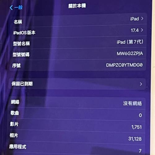 iPad 金色 128G Wifi Cellular