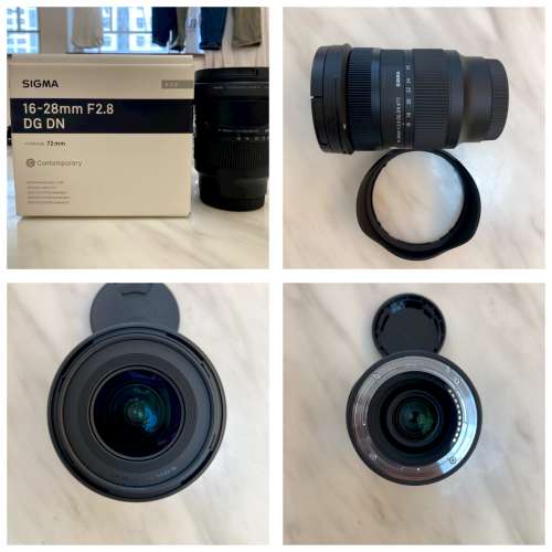 [超新行貨保養至2026-4] Sigma 16-28mm F2.8 DG DN (C) for Sony E-mount Contempo...