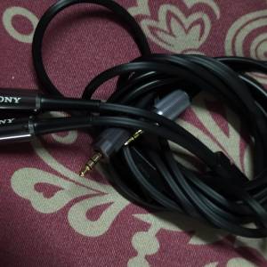 sony mdr-z7原裝雙3.5 to 雙3.5耳機線