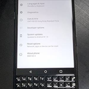 Blackberry KeyOne Android Keyboard 機