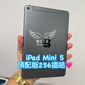 (電子專家 ipad mini 5)  😍Apple ipad mini 5 mini 6 256 香港行貨 wifi 插卡版 c...
