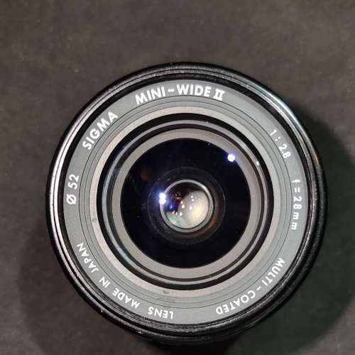 Sigma 28/2.8 Multi-Coated mini-wide II Macro for nikon F