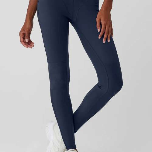 Alo Yoga ALOSOFT HIGH-WAIST HEAD START LEGGING Navy XXS