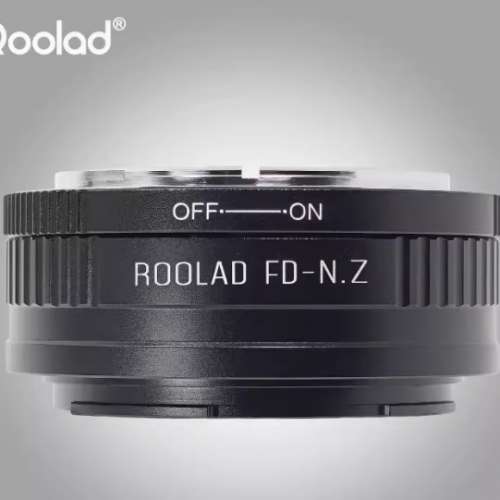 Roolad Lens Mount Adapter - Canon FD & FL 35mm SLR Lens To NIKON Z Mount