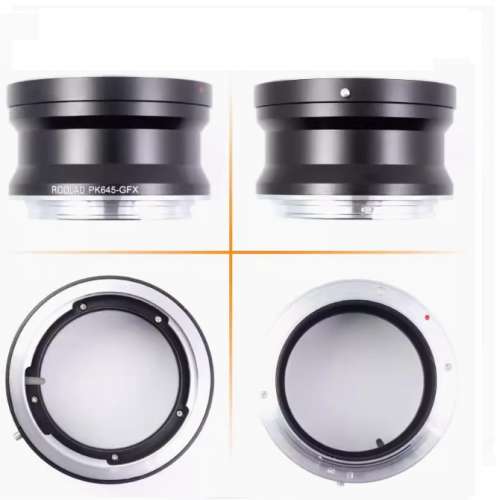 Roolad Lens Mount Adapter - Pentax 645 (P645) Mount SLR Lens To Fujifilm G-Mount
