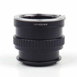 PIXCO LEICA R LR SLR Lens To EOS M Mount Adaptor With Helicoid (神力環，金屬...