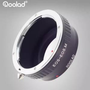 Roolad Lens Mount Adapter - Canon EOS (EF / EF-S) D/SLR Lens To Canon EOS M