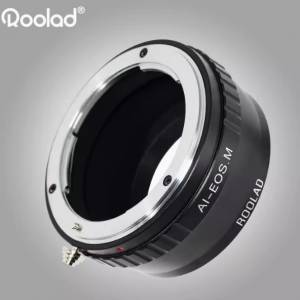 Roolad Lens Mount Adapter - Nikon Nikkor F Mount D / SLR Lens To Canon EOS M