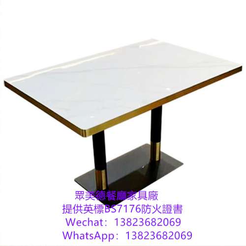 桌子枱子加工廠直銷,深圳市眾美德餐廳傢具廠直供香港澳門,不鏽鋼包大理石餐檯訂做,...