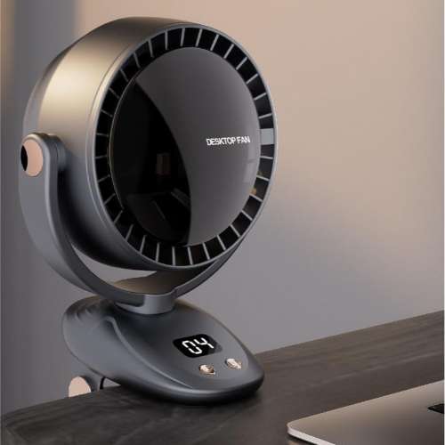 溫斯萊特牀頭靜音風扇車載宿舍辦公室宿舍上下鋪夾掛充電式循環扇