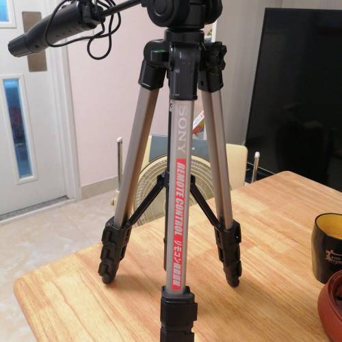 SONY RL MOTE CONTROL TRIPOD VCT-D680RM三腳架