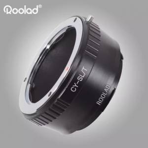 Roolad Lens Mount Adapter - Contax / Yashica (CY) SLR Lens To Leica L-Mount