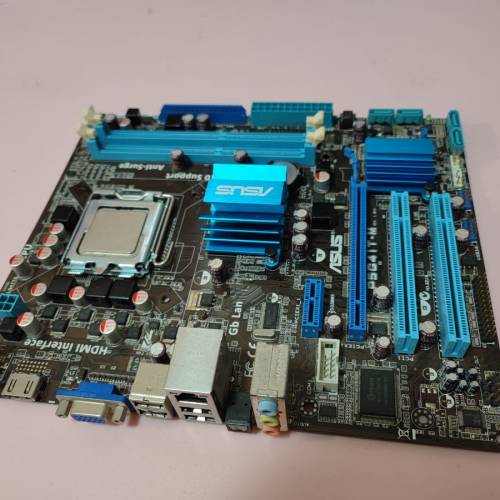 Asus P5G41T-M + Core2quad Q9550 cpu