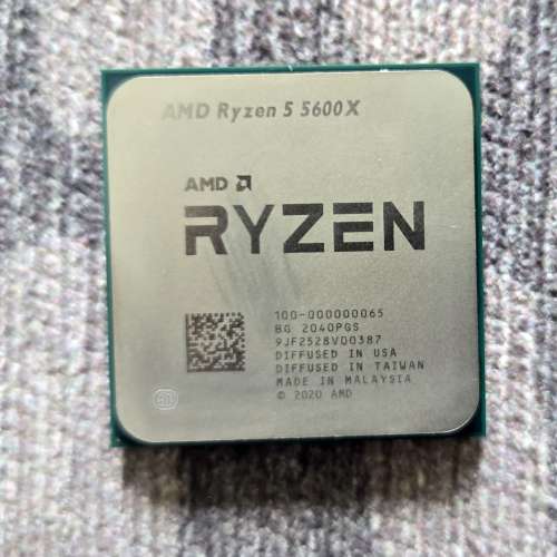 AMD Ryzen 5 5600X CPU AM4