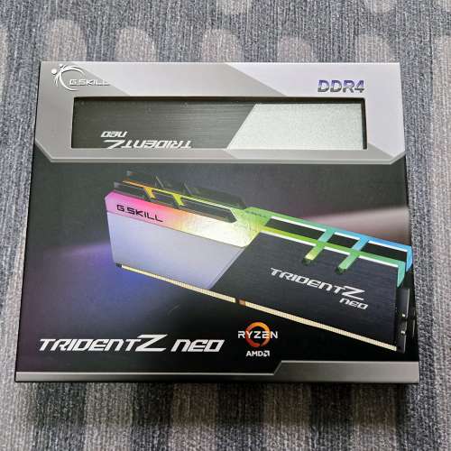 G.SKILL GSKILL 芝奇 32GB Kit (2x16GB) Trident Z Neo RGB DDR4 3600MHz 記憶體