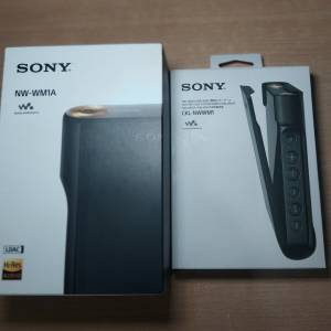Sony NW-WM1A 黑磚全套