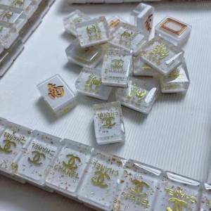 纯手工DIY滴胶麻将