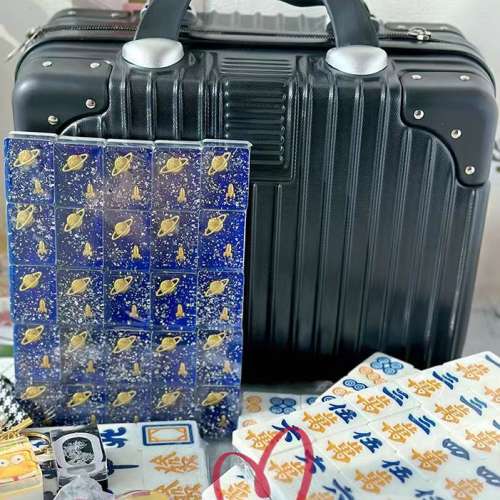 纯手工DIY滴胶麻将