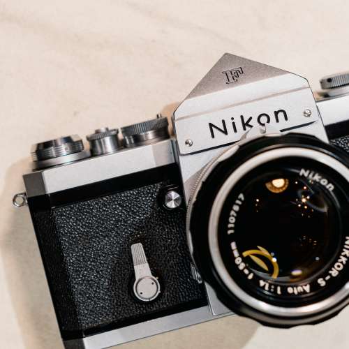 Nikon F + 50mm F1.4 S 美品