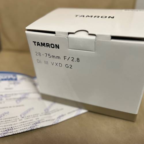 Tamron 28-75mm F/2.8 Di III VXD G2 for Nikon Z-mount (A063Z) (全新有單水貨 購...