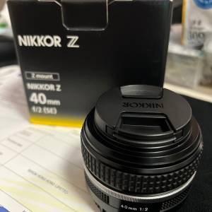 Nikon NIKKOR Z 40mm F/2 (SE) for Nikon Z Mount