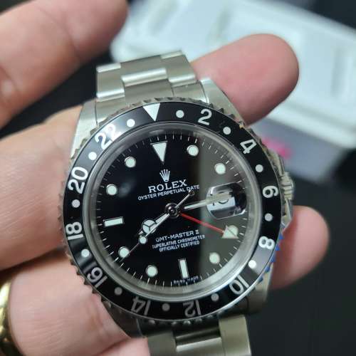 平出絕版舊裝勞GMT(16710)鋁圈(玩具錶)