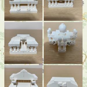 Moc 第三方厰兼容Lego聖闘士星矢Mini黃金十二宮積木