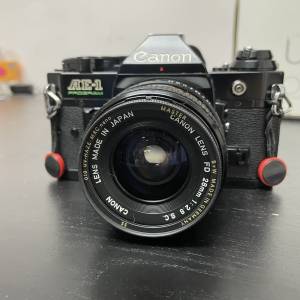 Canon ae1-program lens fd 28mm 1 2.8 sc