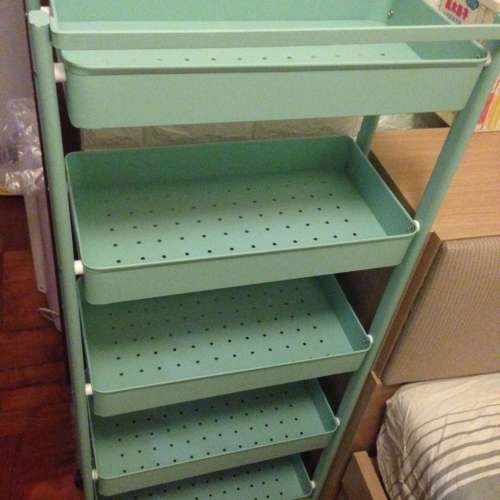 5-Tier Metal Rack Foldable USED 5層金屬架(可折疊)