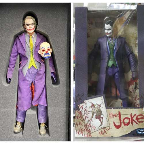 THE DARK KNIGHT BATMAN THE JOKER 18吋 ENTERBAY / NECA REEL TOYS HEATH LEDGER