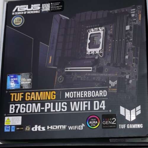 ASUS TUF GAMING B760M-PLUS WIFI D4