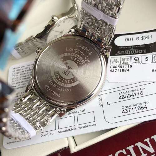 浪琴律雅系列-休闲时尚女士石英腕表