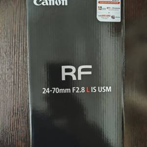 CANON RF 24-70mm F2.8 L IS USM 剛買行貨兩年保養
