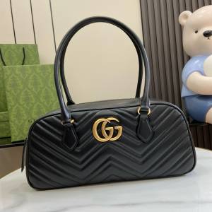 💕💕【新品】GG 👉Marmont系列中小号手提包两色/原厂皮出货！🐲型号：795218，795199