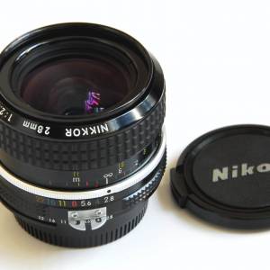 Nikon 28mm f2.8 Nikkor AI 95% new