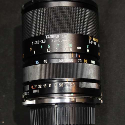Tamron 35-80/2.8-3.8 CF Macro BBAR MC For Nikon F