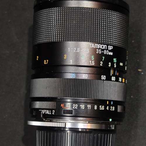 Tamron 35-80/2.8-3.8 CF Macro BBAR MC For Nikon F