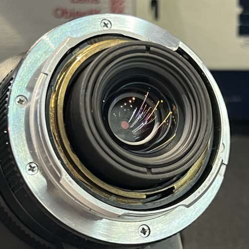 Leica Elmarit M 21mm F2.8 E60 Pre-A Black Lens with box, UVa filter and hood