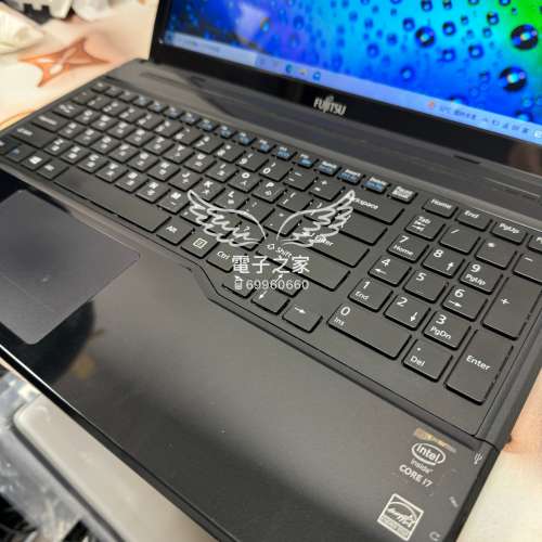 (荃灣實體店抵玩,i7黑珍珠)Fujitsu 日本富士通  鋼琴面 超級好打鍵盤 /4,8,16gb ra...