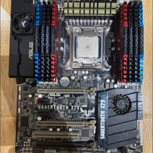 Intel Sabertooth x79 E5-1650 v2